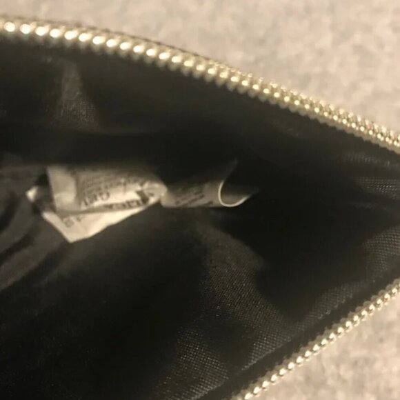 Small Harry Potter zipper pouch ~ Hogwarts Crest HP makeup cosmetic bag black - Picture 3 of 3